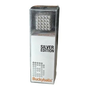 Buckyballs Rare Earth Magnetic Silver Edition Magnetic Toy